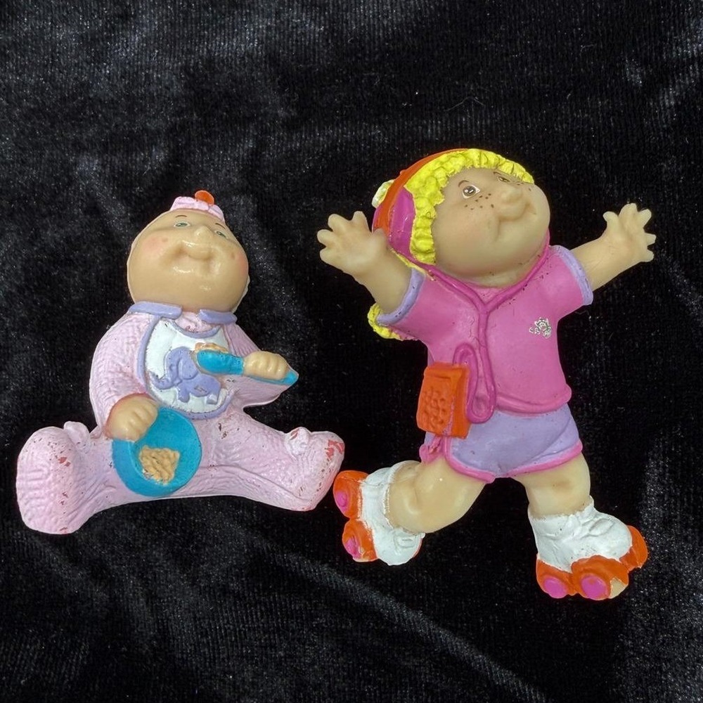 Cabbage Patch Kids PVC Figurines Unisex OS Pink Good Vintage‎ 80s Miniatures